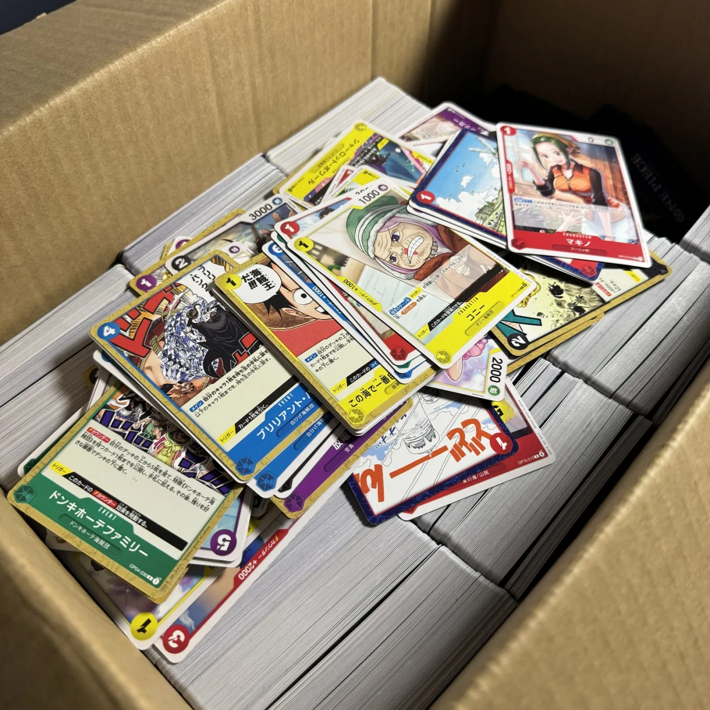 ONE PIECE RAW BULK C/UC JAPAN 100 pcs