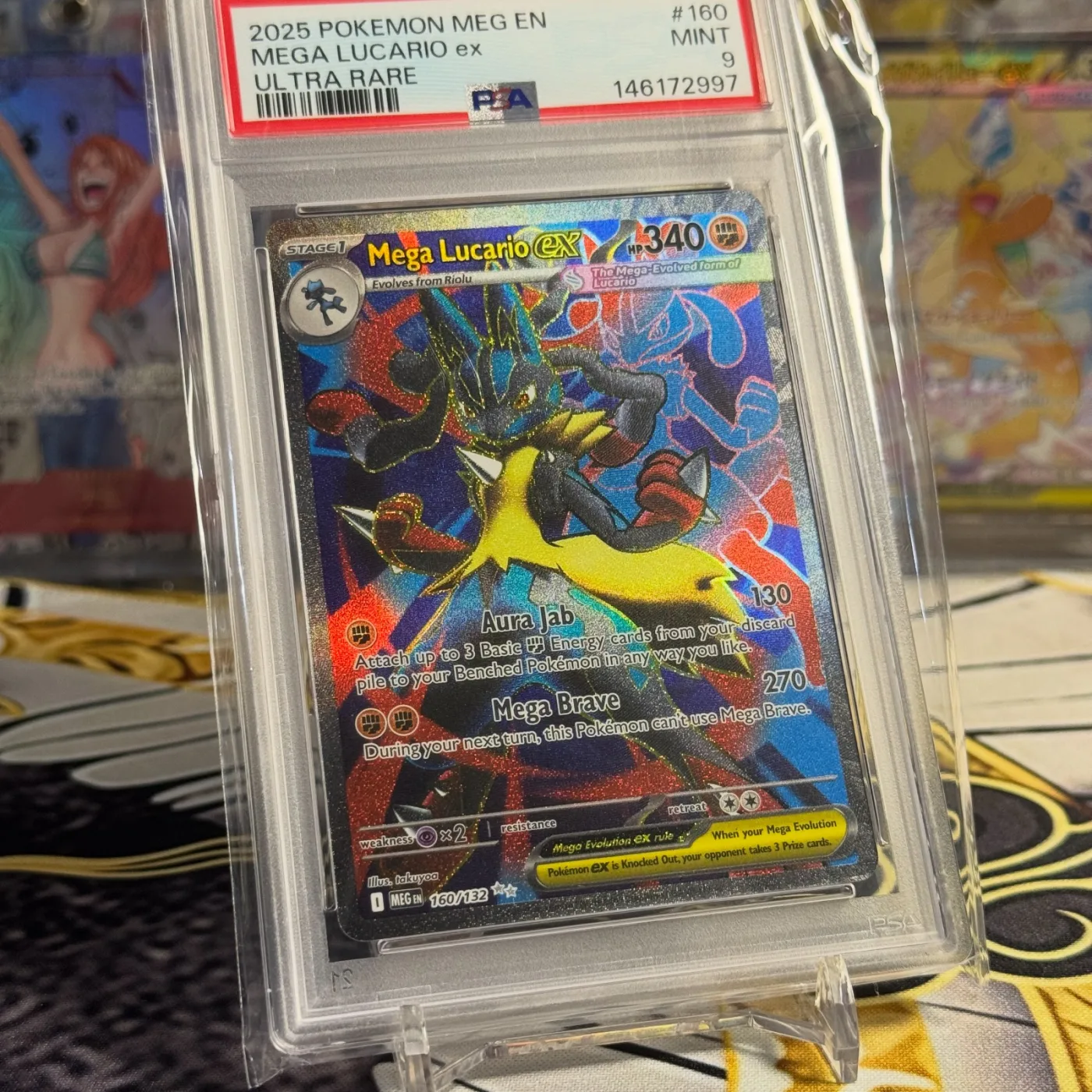 MEGA Lucario ex SR [M1L 078/063](Expansion Pack "Mega Brave")